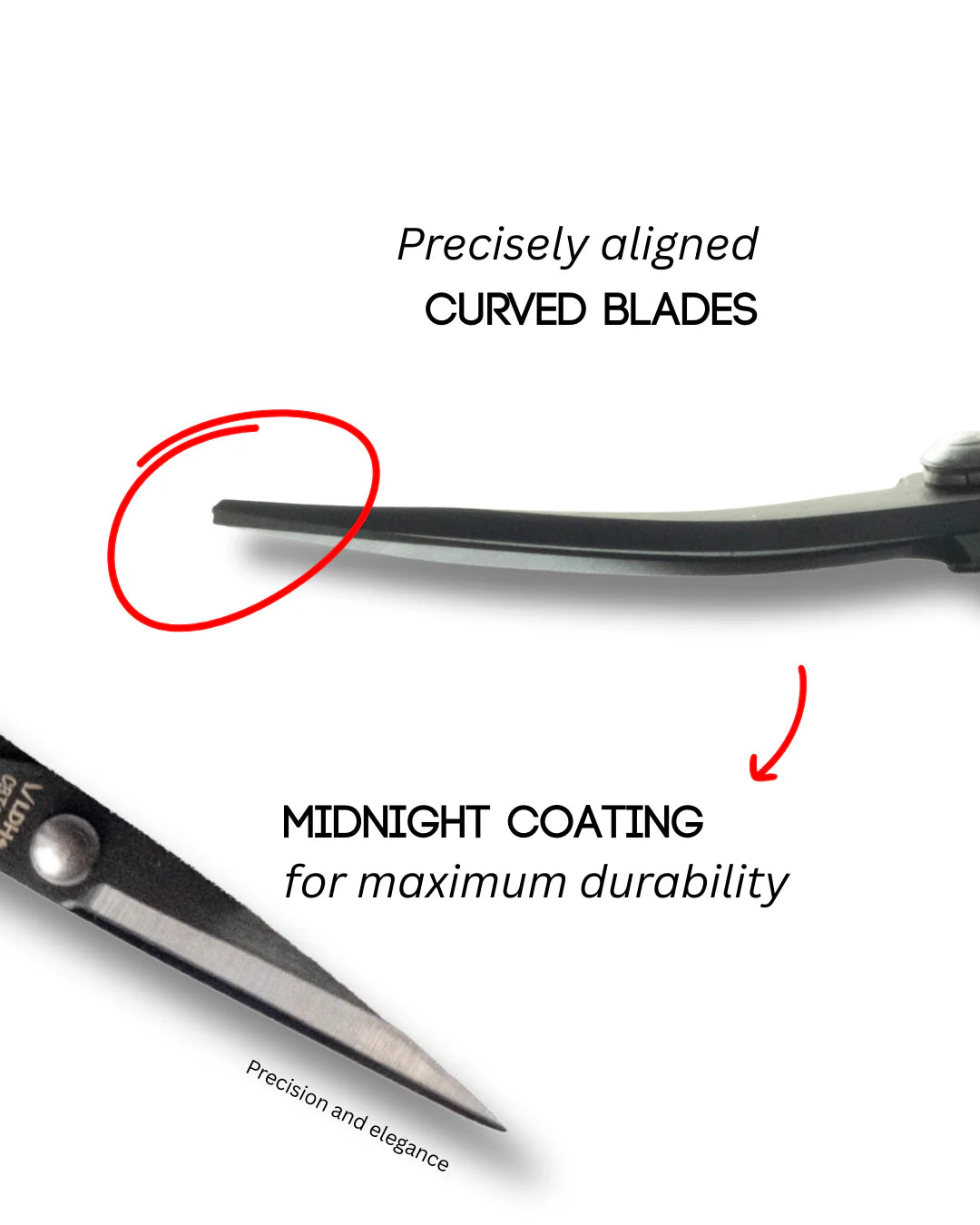 LDH - Curved Blade Scissor - Midnight Edition