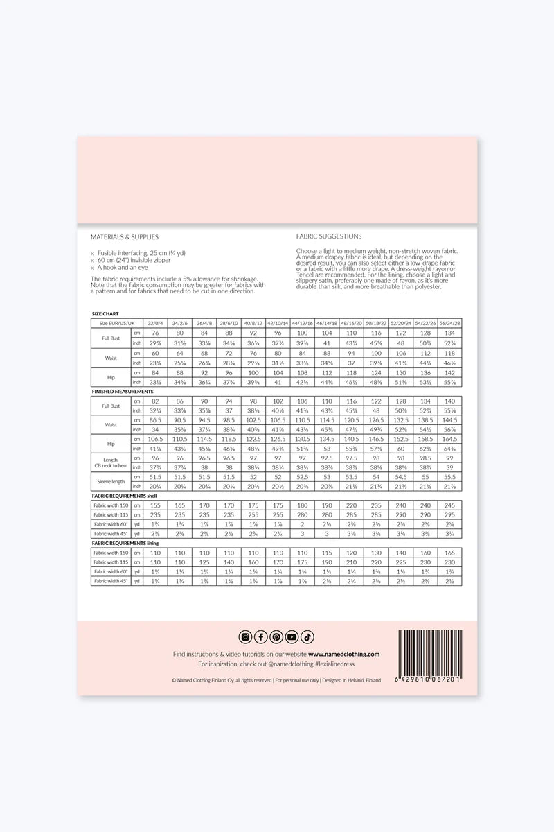 Named Clothing - Lexi A-line Dress