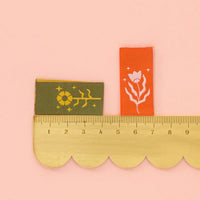 Sarah Hearts - Sewing Labels - Floral Design Multipack