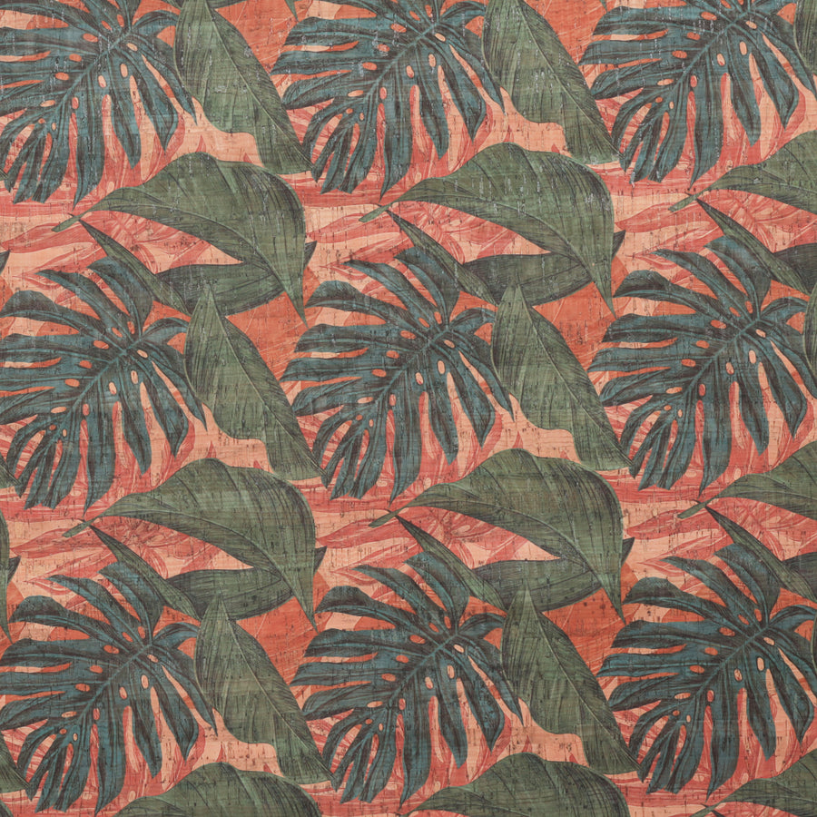 Katia - Cork - Print - Tropical Leaves