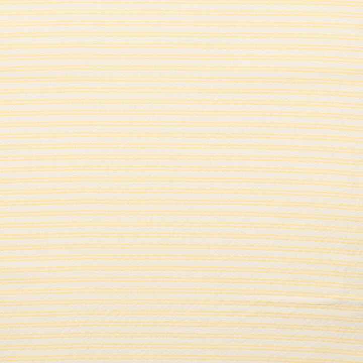 Katia - Cotton - Gauze - Nautic Double Stripe - Yellow & Ecru