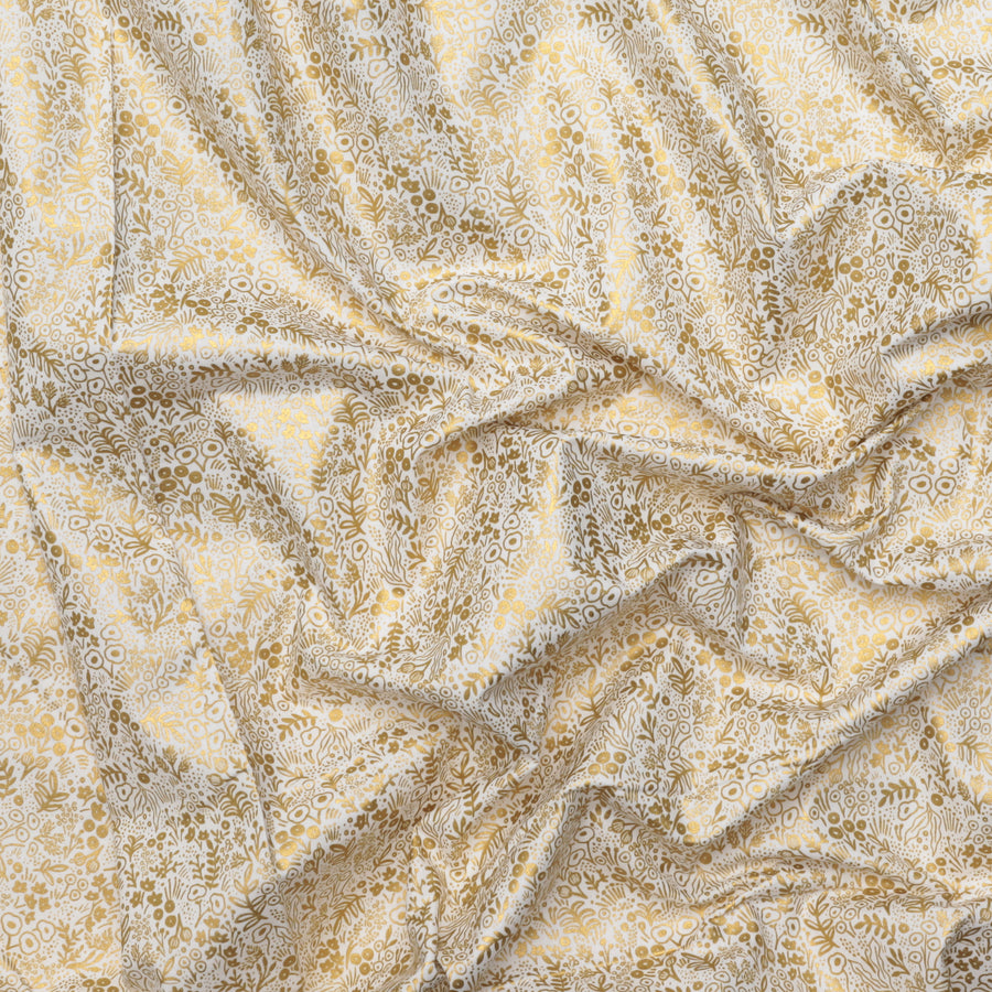 Rifle Paper Co. - Cotton - Basics - Tapestry Lace - Gold