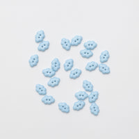 Buttons - 2 Hole - 5mm - Cloud - Assorted