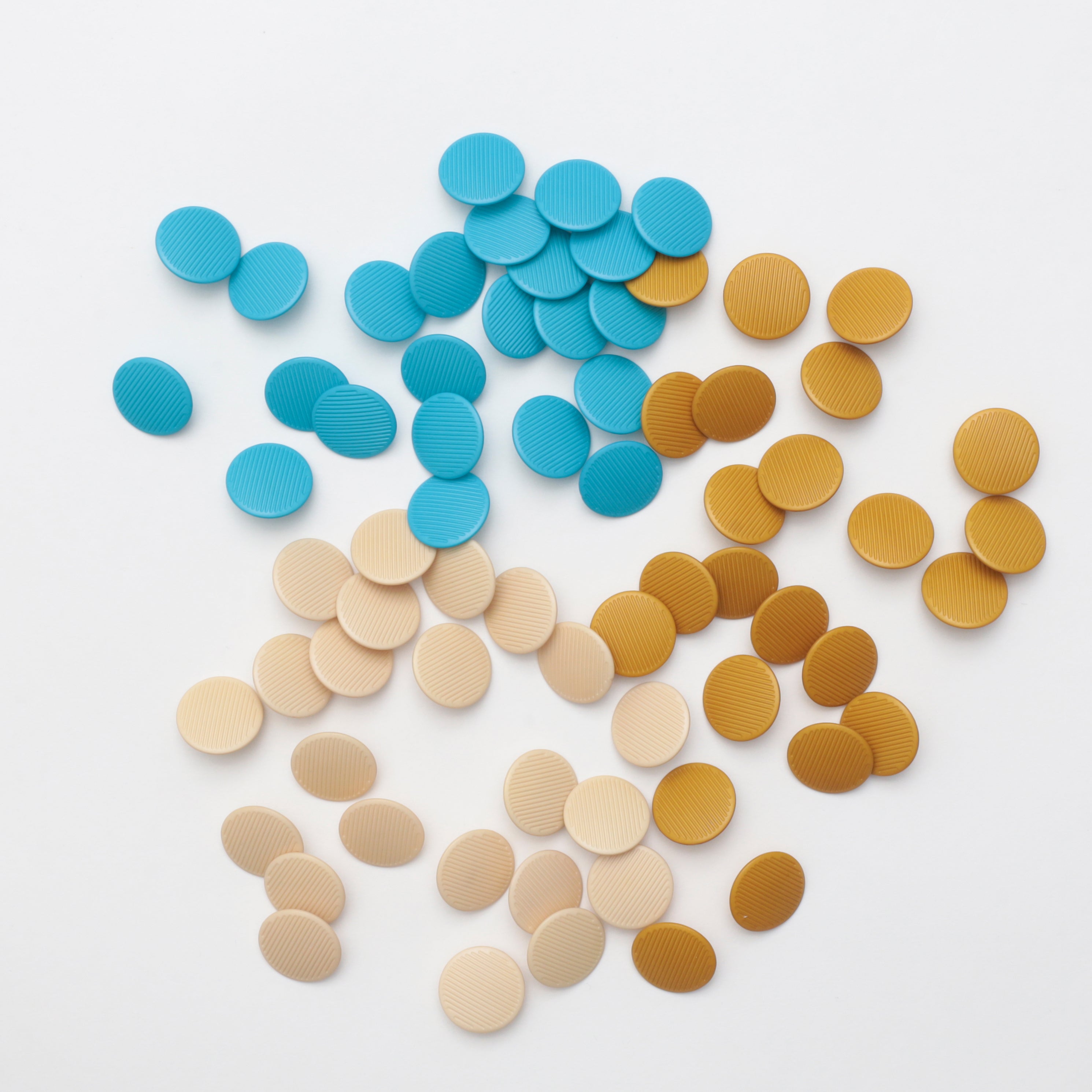 Buttons - Shank - 20mm - Fine Structure - Assorted – RICK RACK Textiles
