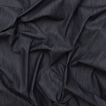Cotton Blend - Italian Denim - Light Stretch - Dark Grey