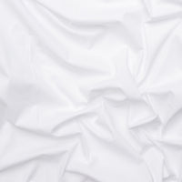 Organic Cotton - Stretch Poplin - White