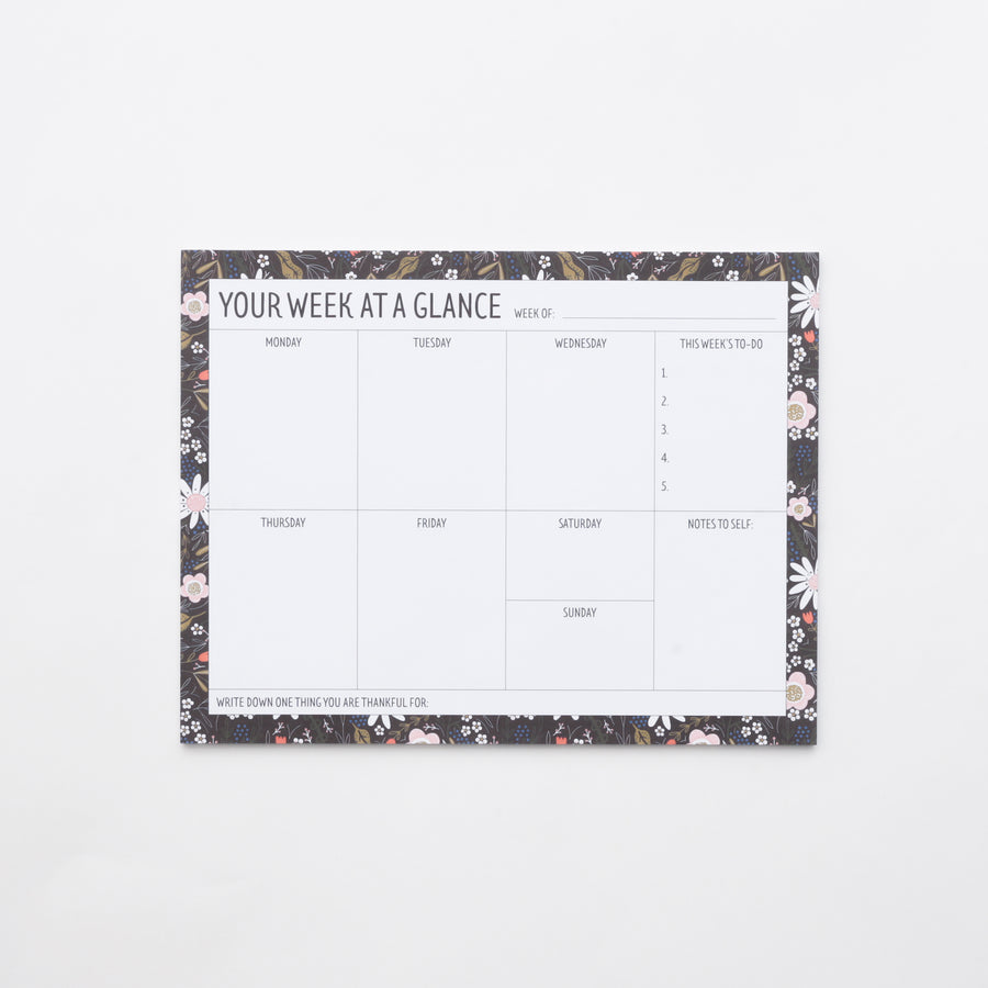 Gingiber - Weekly Planner- Notepad