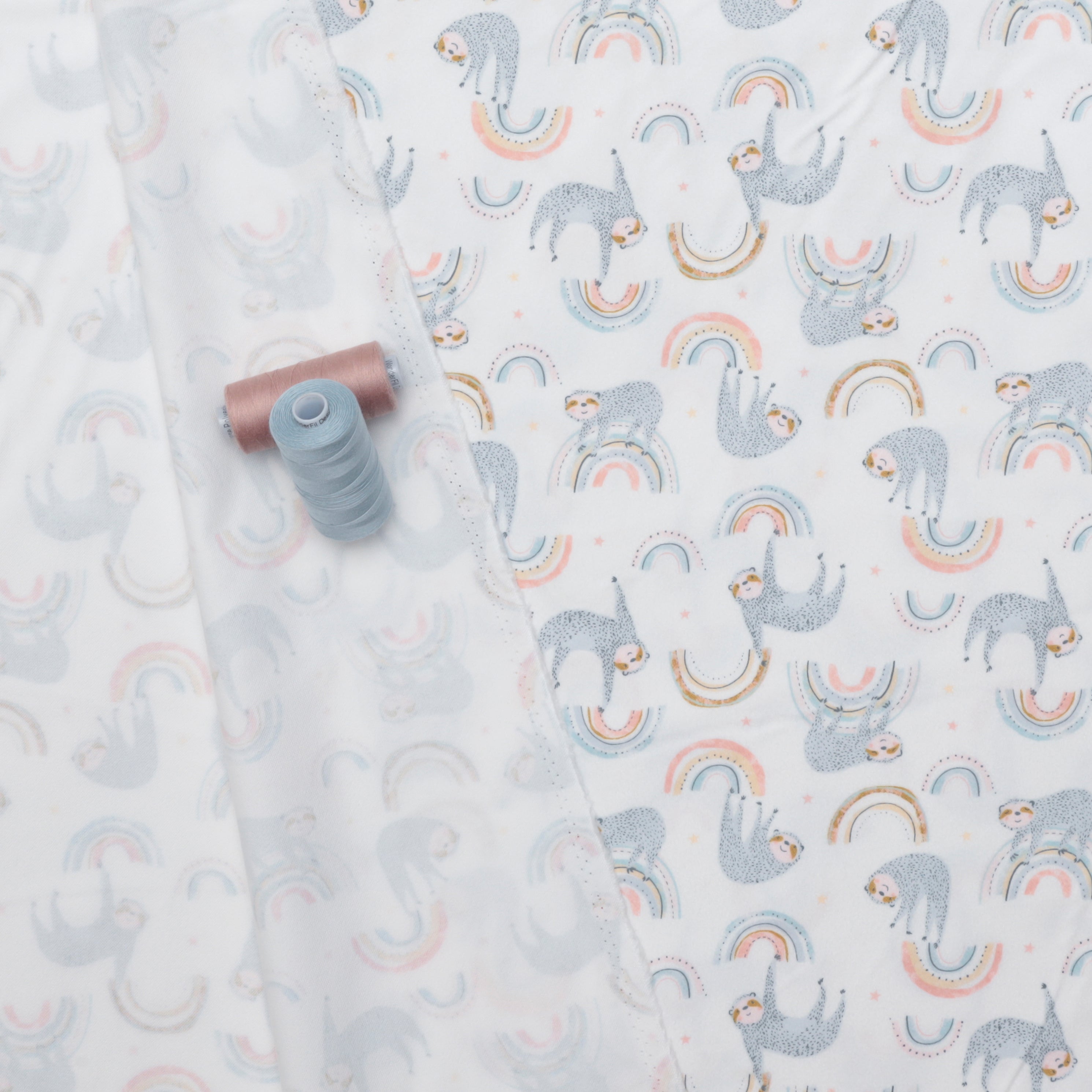 Dear Stella - Flannel - Hang In There - White – RICK RACK Textiles