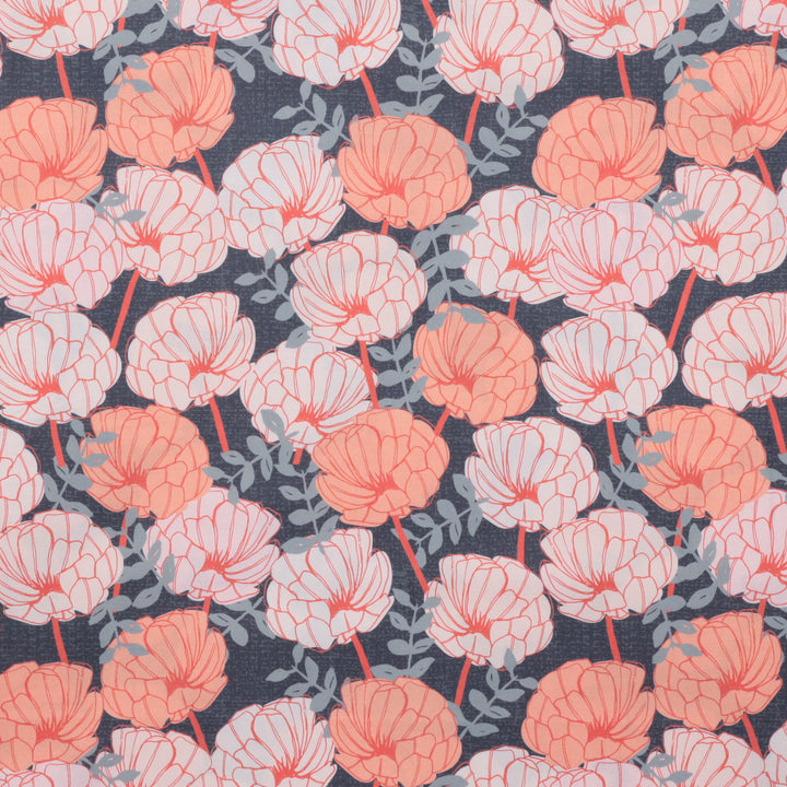 Paintbrush Studio - Cotton - A Walk In The Woods - Large Floral Blue