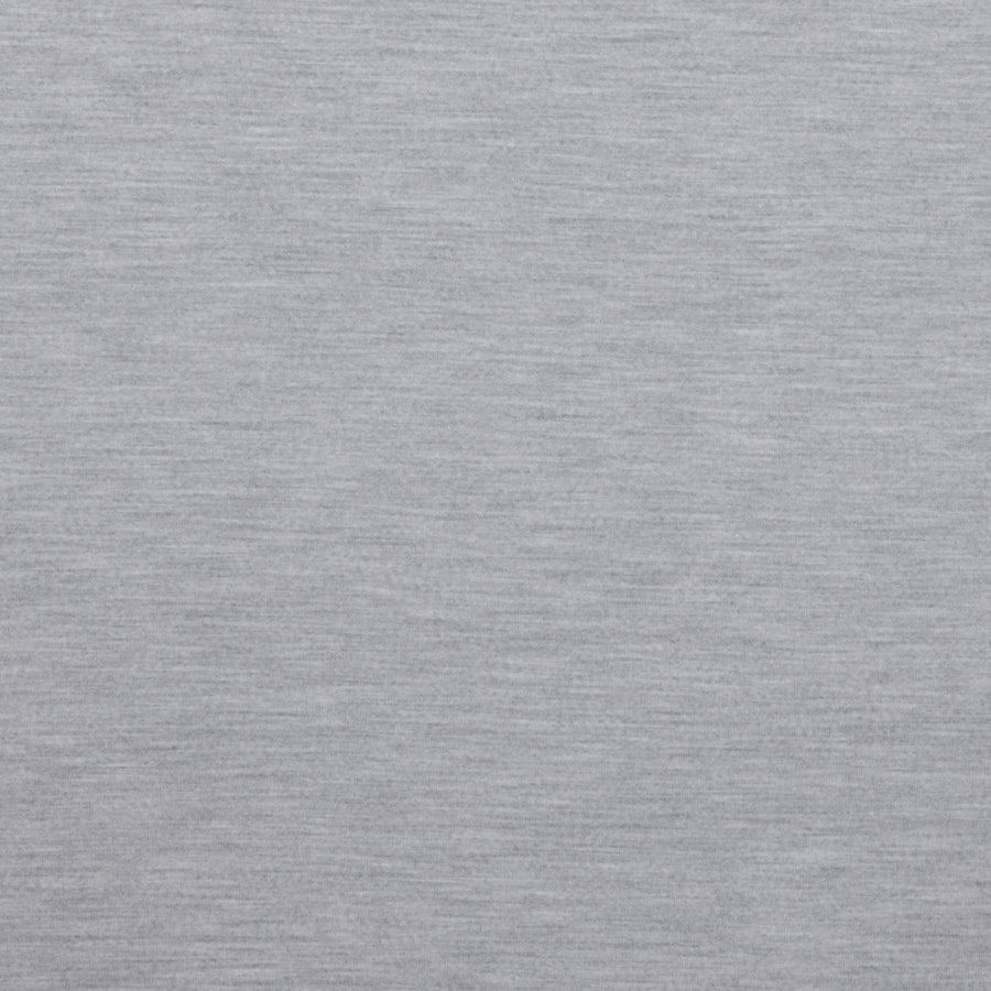 Wool - Italian Double Knit Jersey - Dark Grey
