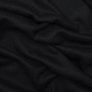 Wool Blend - Italian Coating - Black