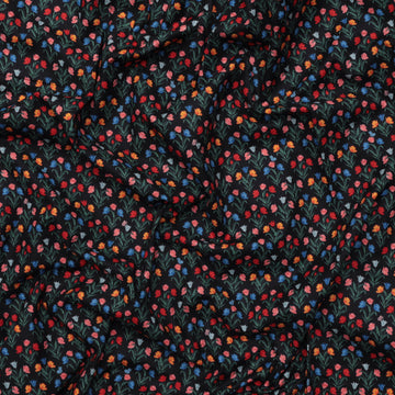 Rifle Paper Co. - Curio - Cotton - Tulips - Black