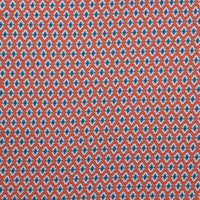 Rayon - Challis Print - Geometric - Orange