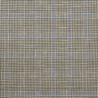 Wool Blend - Suiting - Plaid - Blue Hunter Beige