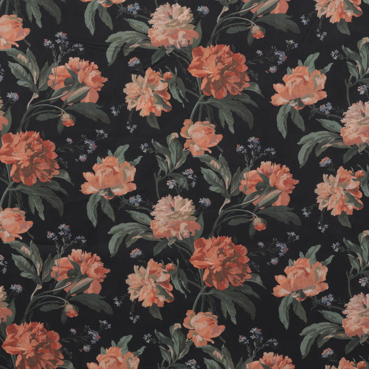 Liberty - Tana Lawn - Decadent Blooms - Charcoal