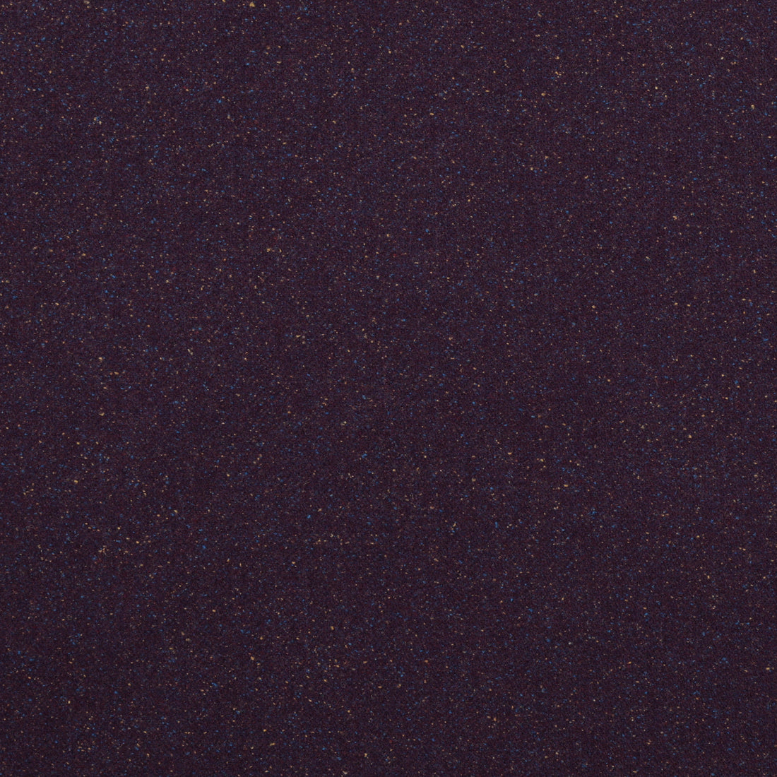 Wool Silk - Speckle Flannel Coating - Purple Blue