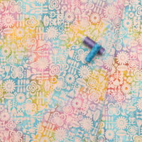 Artisan Batiks - Cotton - Retro Rainbow - Batik - Rainbow