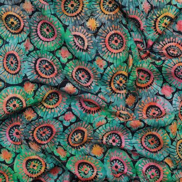 Artisan Batiks - Cotton - Retro Rainbow - Batik - Jewel