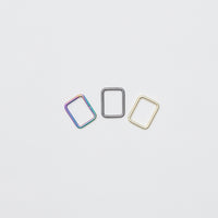 Metal Rectangle Ring - 1" - Assorted