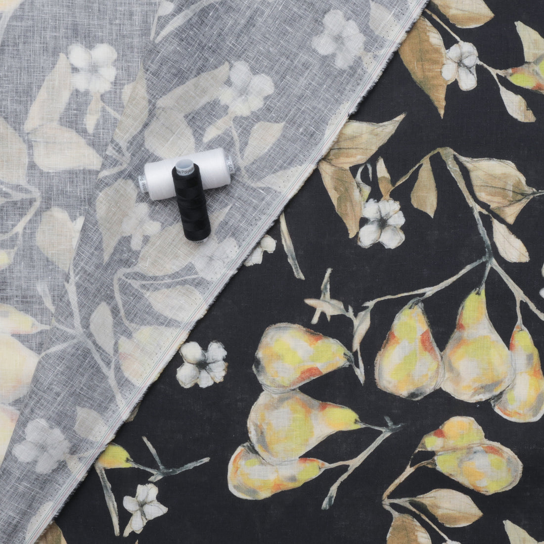 Linen - Digital Print - Pear