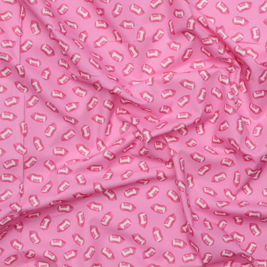 Dear Stella - Cotton - Costume Party - Wax Lips - Fuchsia