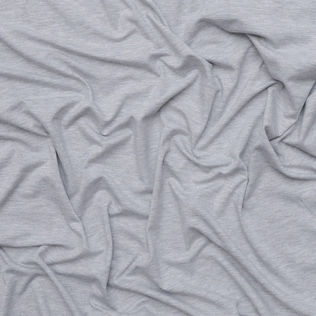 Bamboo Blend - Jersey Solids - Deadstock - Heathered Grey