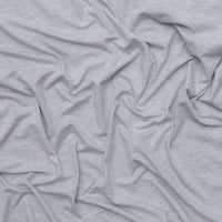 Bamboo Blend - Jersey Solids - Deadstock - Heathered Grey