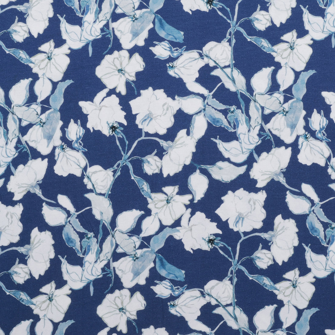 Viscose - Oakley Knit - Digital Print - Navy