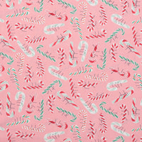 Moda - Cotton - Tiny Christmas - Candy Cane - Cotton Candy