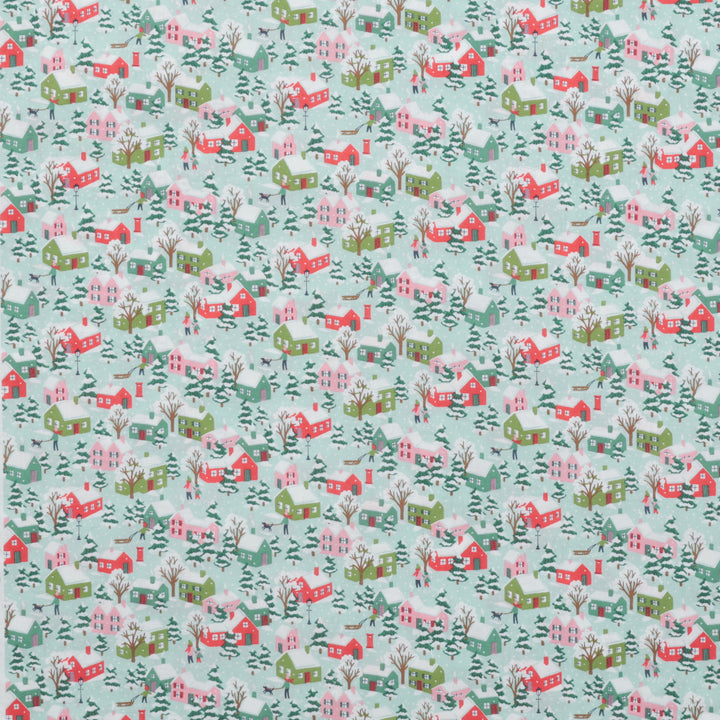 Liberty - Cotton - Festive Greetings - Festive Village A