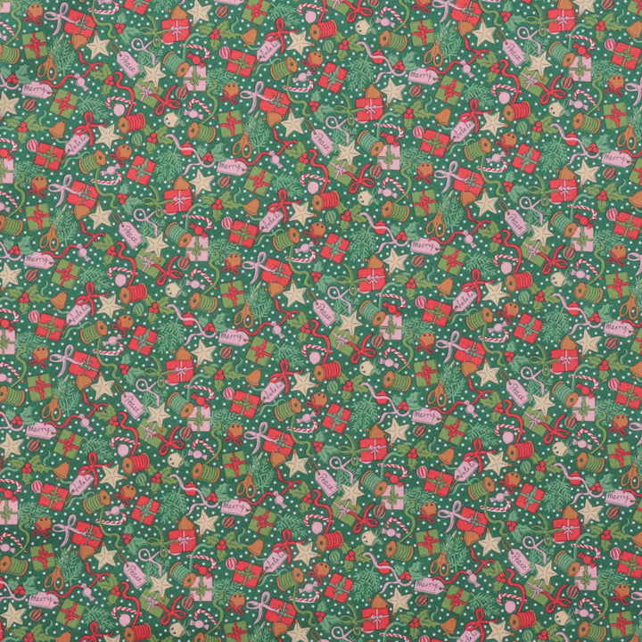 Liberty - Cotton - Festive Greetings - Festive Gifting A