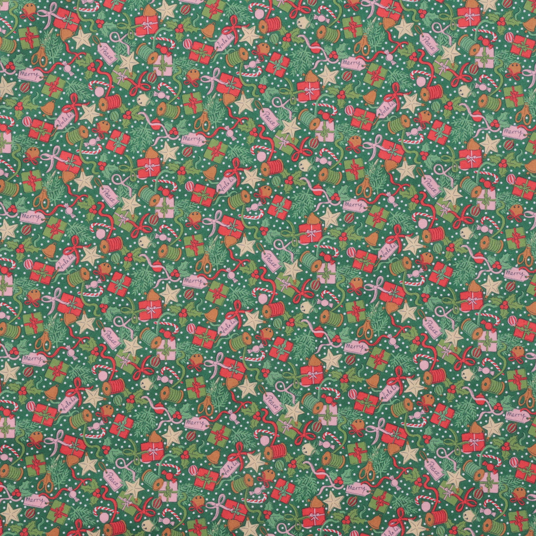 Liberty - Cotton - Festive Greetings - Festive Gifting A