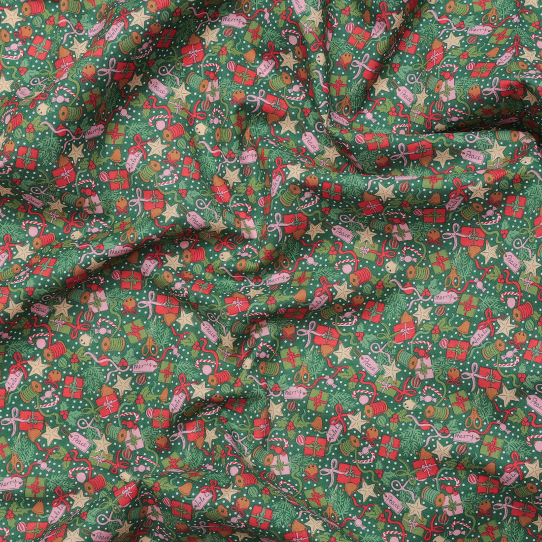 Liberty - Cotton - Festive Greetings - Festive Gifting A