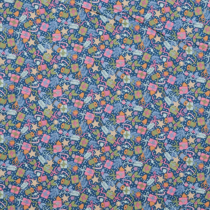 Liberty - Cotton - Festive Greetings - Festive Giving B