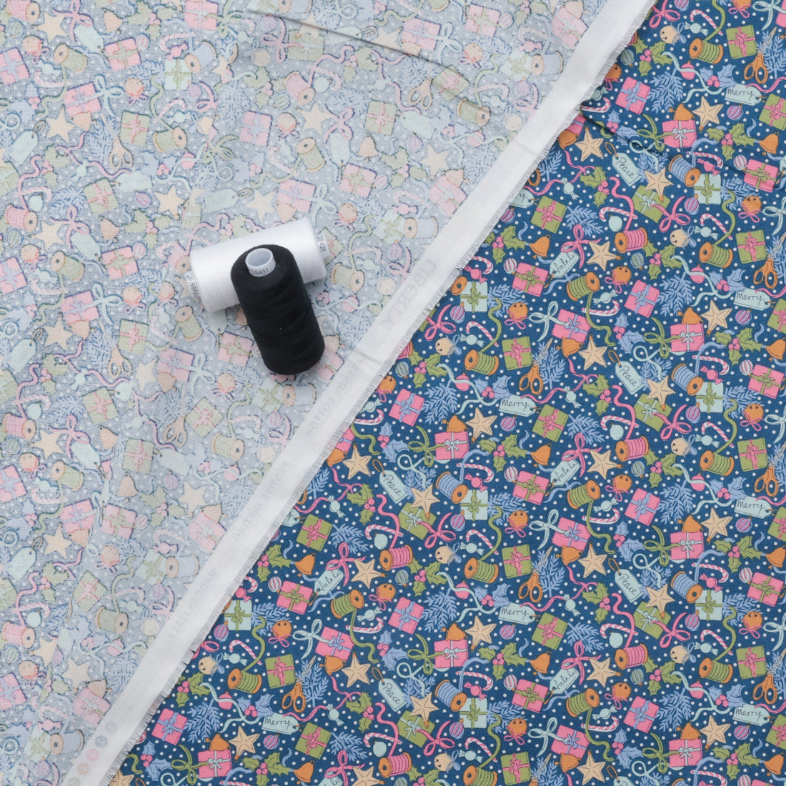 Liberty - Cotton - Festive Greetings - Festive Giving B