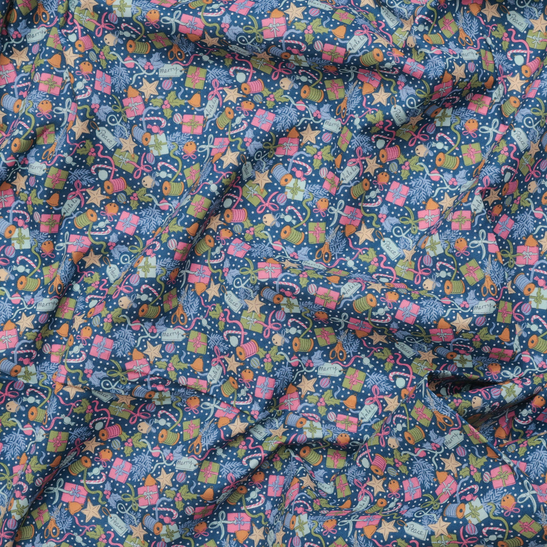 Liberty - Cotton - Festive Greetings - Festive Giving B