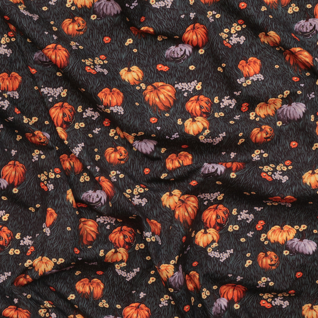 AGF - Cotton - Ghostly & Haunted - Moonlight Pumpkins