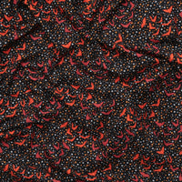 Club Hauer - Cotton - Costumes & Cobwebs - Ditsy Bats - Black