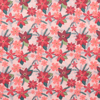 Mia Charro - Cotton - Christmas Cabin - Merry Spirit - Rose