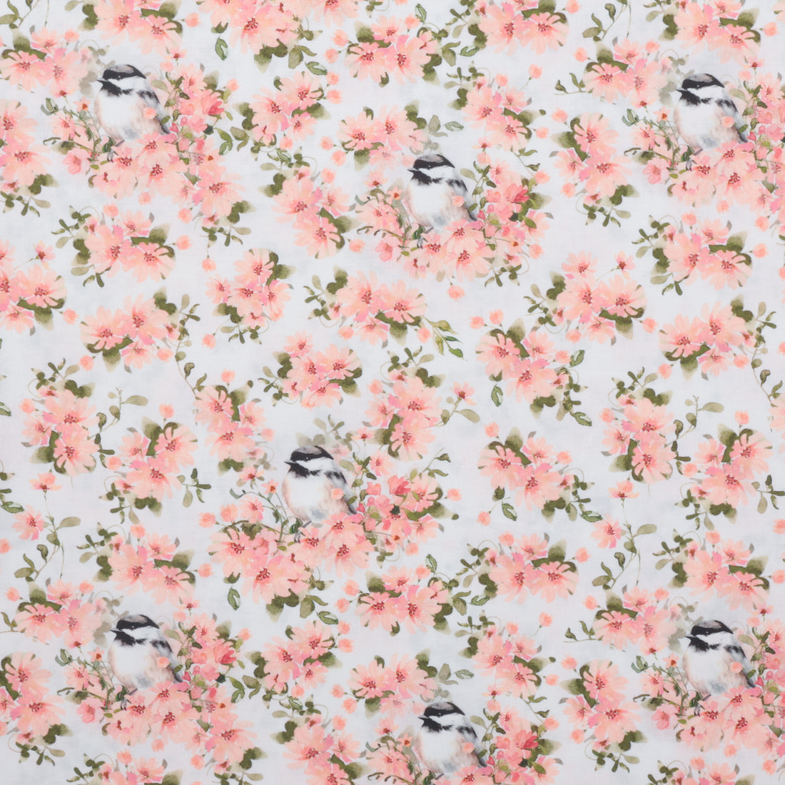 Camelot - Cotton - Finch Serenade - Cream