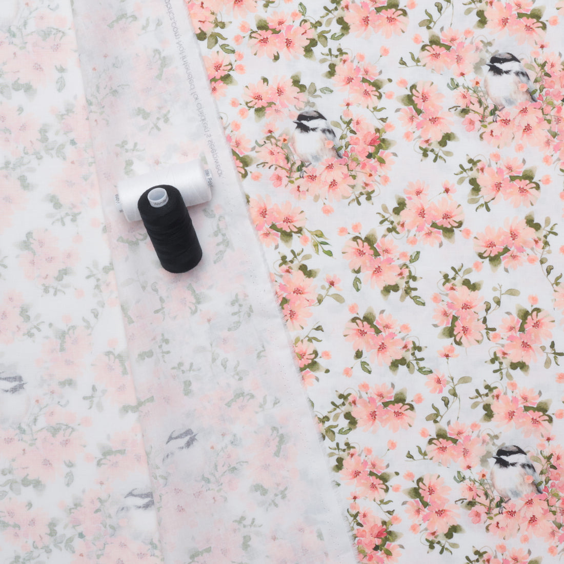 Camelot - Cotton - Finch Serenade - Cream