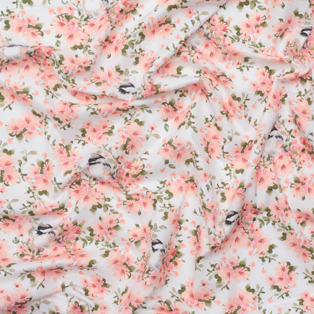 Camelot - Cotton - Finch Serenade - Cream