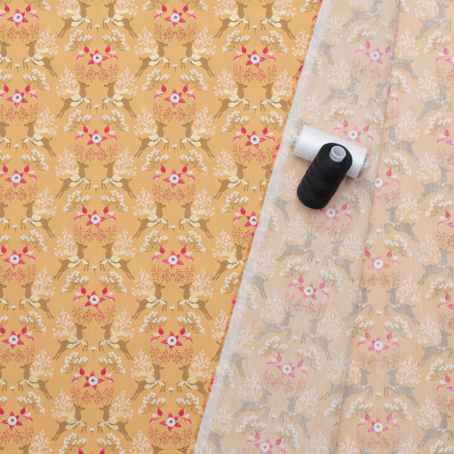 AGF - Cotton - Adventale - Fawns & Flowers