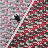 Riley Blake - Cotton - Charming Christmas - Presents - Black