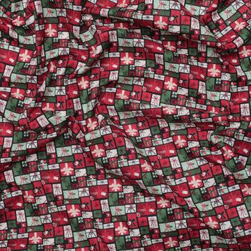 Riley Blake - Cotton - Charming Christmas - Presents - Black