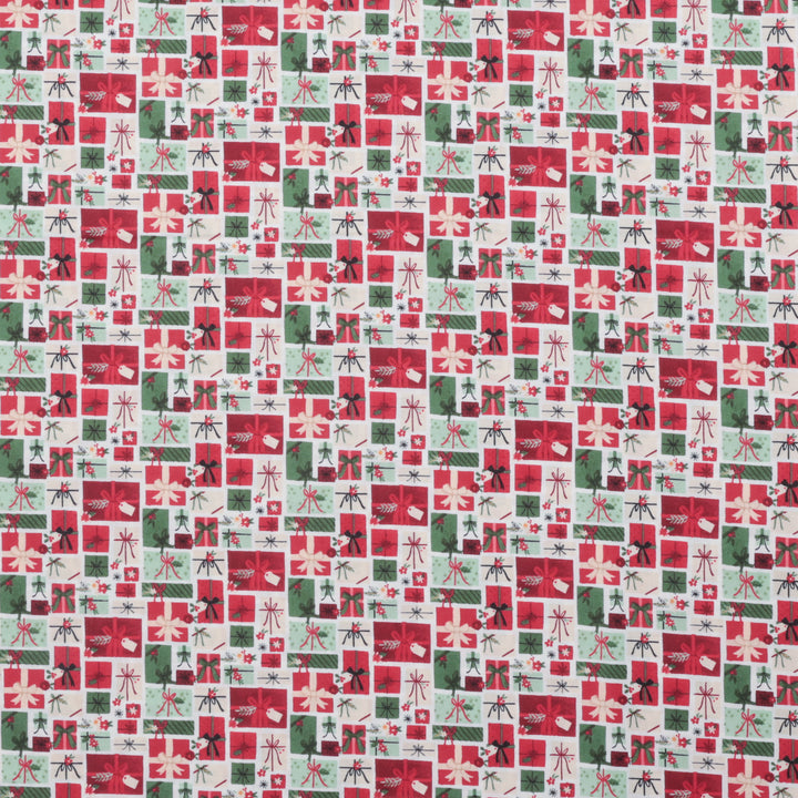 Riley Blake - Cotton - Charming Christmas - Presents - Cloud