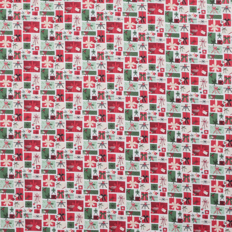 Riley Blake - Cotton - Charming Christmas - Presents - Cloud