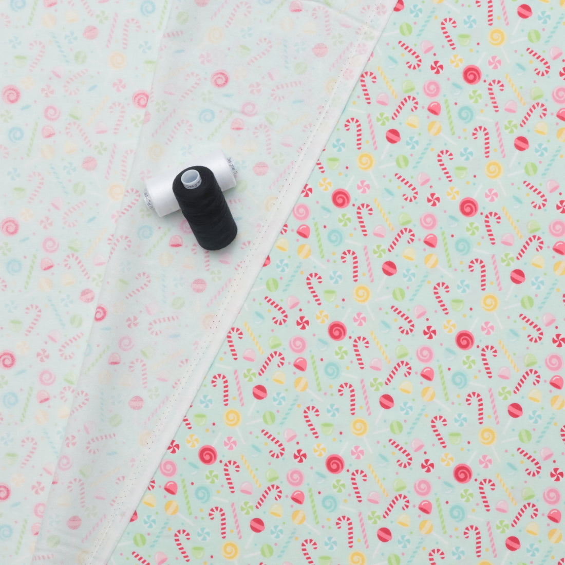 Riley Blake -  Flannel - Designer - Sweets - Blue