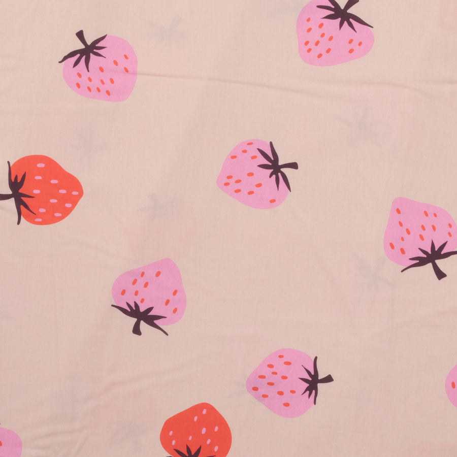 Ruby Star - Wideback Cotton - Strawberry - Peach