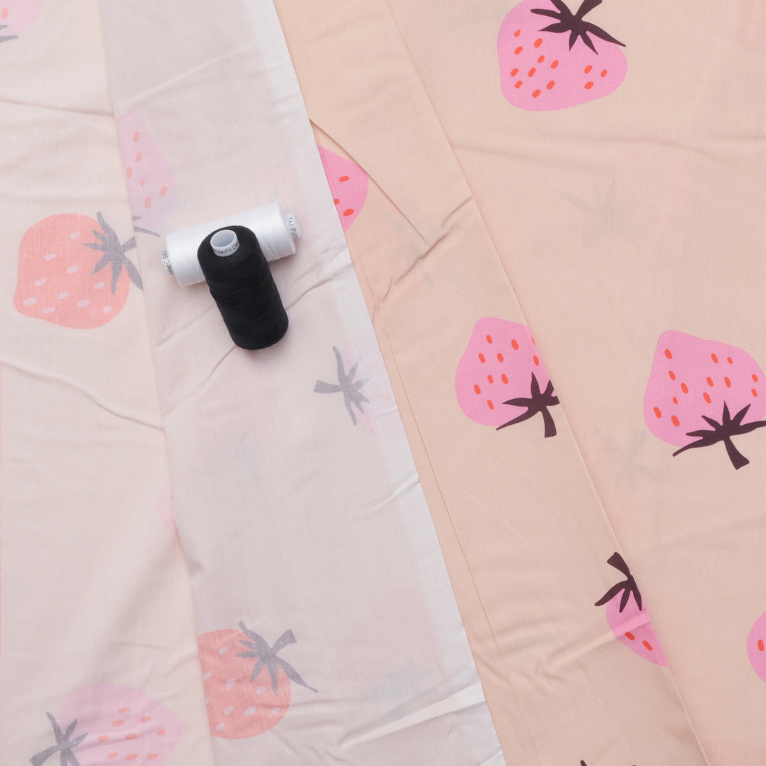 Ruby Star - Wideback Cotton - Strawberry - Peach